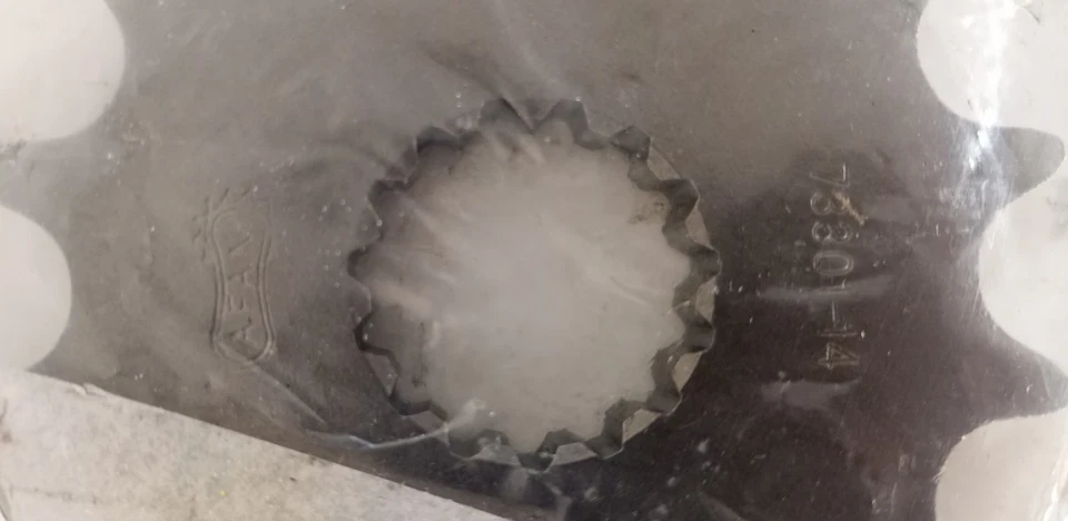 Pignon moto AFAM 73301-14 dents pour KTM HUSQVARNA - Photo 3/3