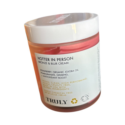 TRULY Hotter in Person Bronze & Blur Cream -  AntiOxidant Boost - 6 oz - NEW