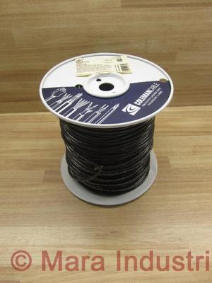 Coleman Cable 14MTWSTRBLAX500 Black Stranded Copper Cable