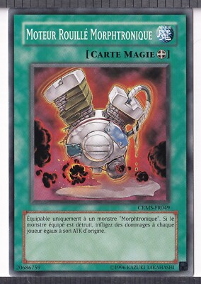 Morphtronische Rostmotor 2. Edition - CRMS-FR049 - Französische Yu-Gi-Oh Karte