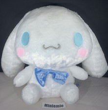 NWT Cinnamoroll Big Plush Winter Snow Ribbon 13" Fuyru Sanrio Toreba Japan