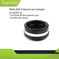 PK(A)-EOS R Lens Adapter for Pentax PK DA Auto Lens for EOS R RF Mount Camera