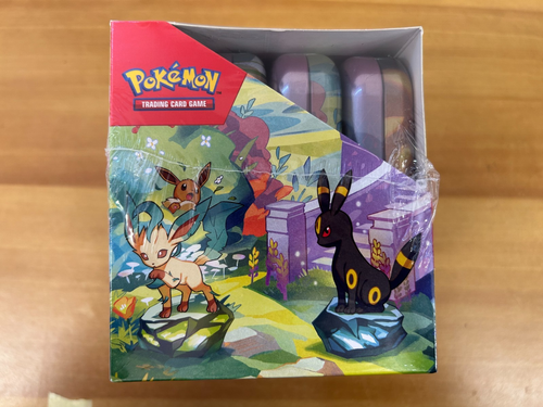 Pokemon Prismatic Evolutions Mini TIn Display SV 8.5 Sealed English New - Photo 4 sur 6