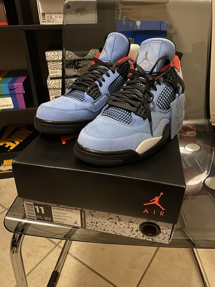 Brand New DS Travis Scott Cactus Jack Air Jordan 4 Size 11