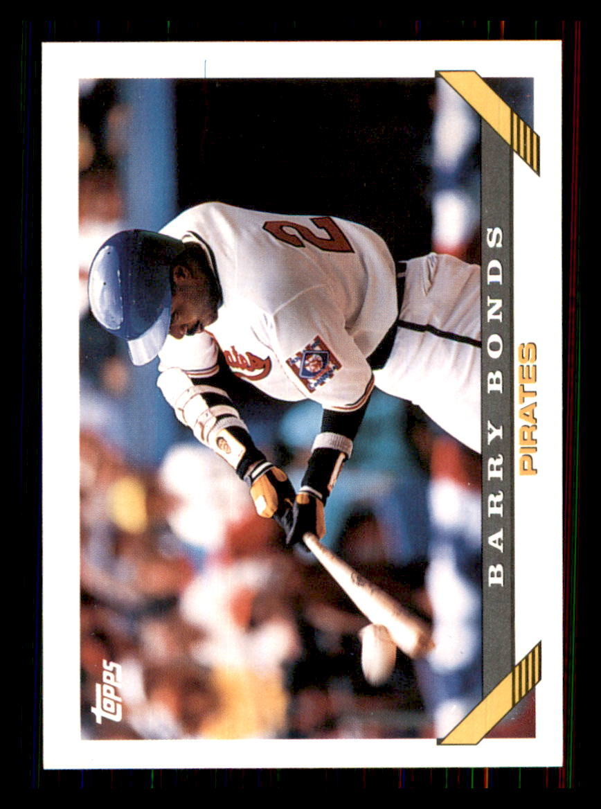1993 Baseball Topps Barry Bonds Pittsburgh Pirates #2