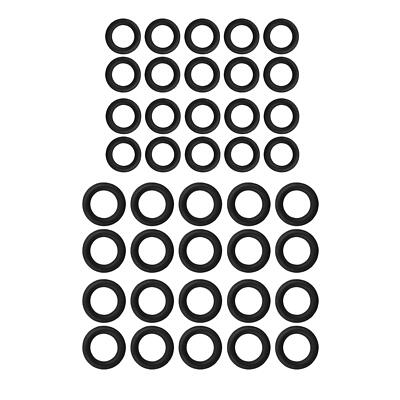 #ad #ad 40PCS Pressure Washer O Rings 1 4quot; 3 8quot; M22 Quick Connect Coupler Seals Kit Set $14.87