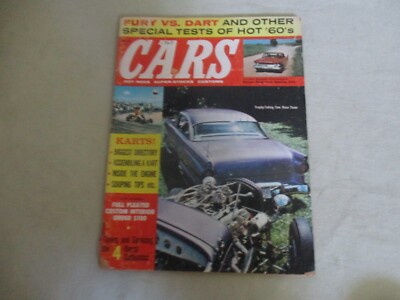 Jan. 1960 Hi Performance Cars Magazine  FURY vs DART and Other Special Tests 60s