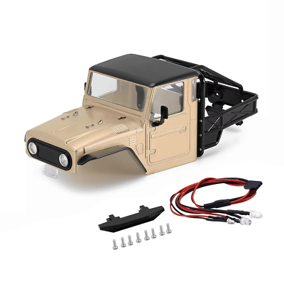 INJORA IR60 Pickup Hard Body voor TRX-4m - Zwart - IR60-BK