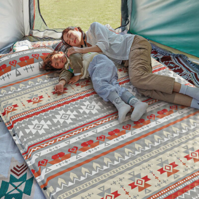 Outdoor Automatic Inflatable Mattress Camping Sleeping Mat Bed