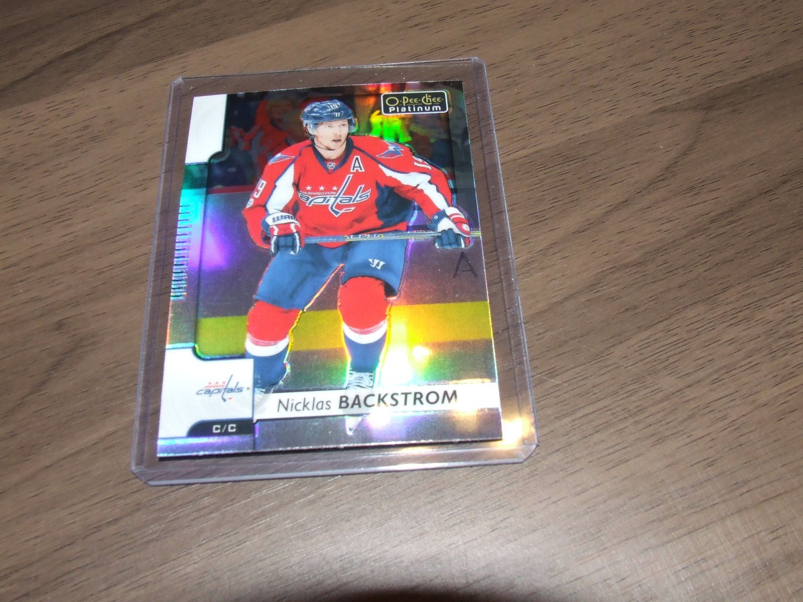 2017-18 opc platinum rainbow # 106 nicklas backstrom