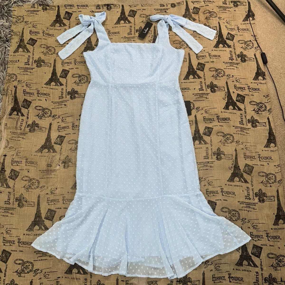 knee length dresses for ladies Tennessee Satin Midi Dress main image 0