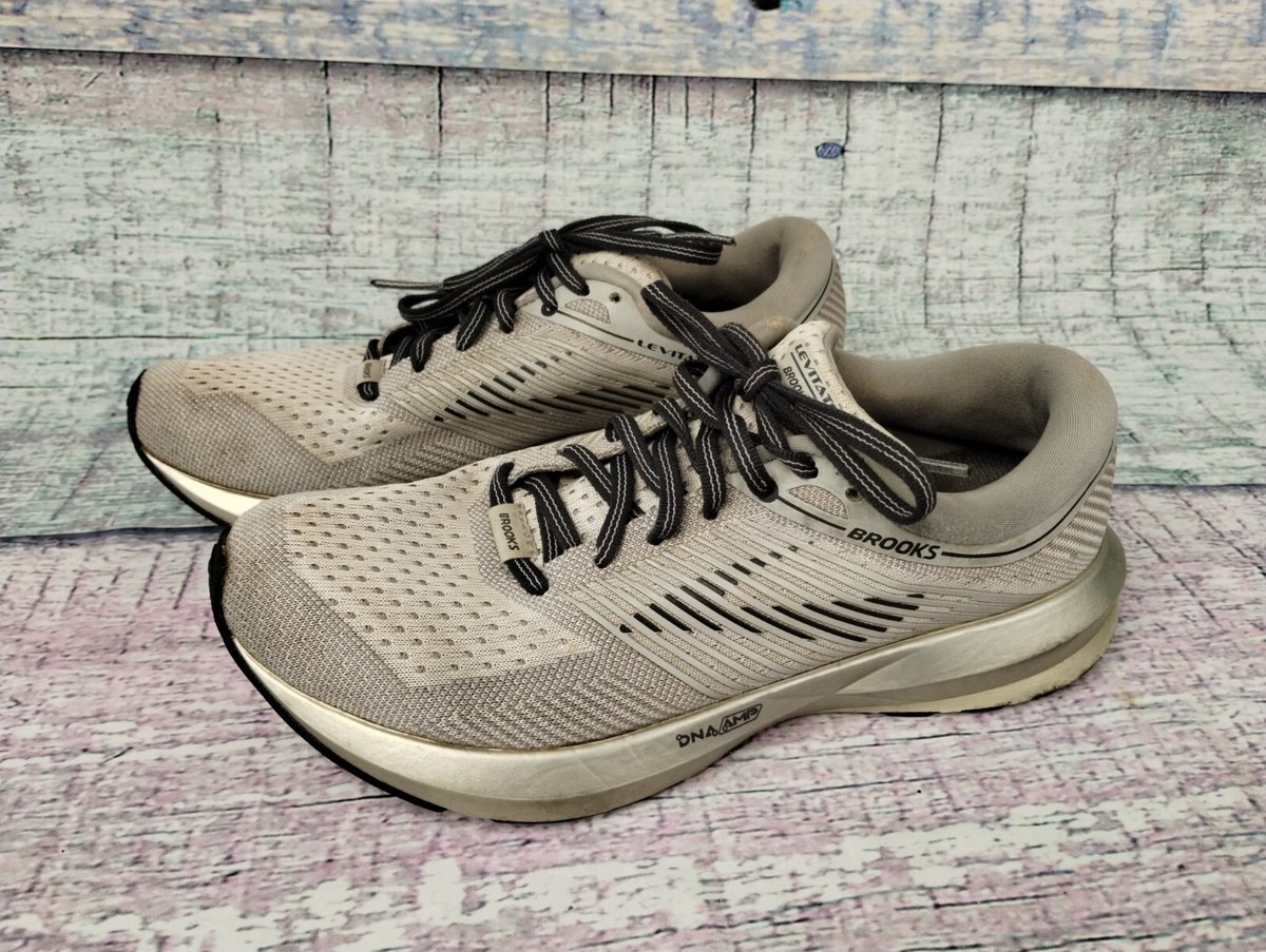 Brooks Levitate DNA AMP Gray Running Shoes Sneakers Womens- Sz M,  1202581B131