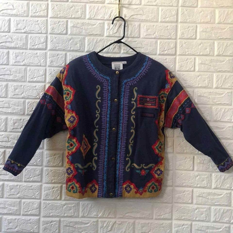 Chaqueta Top Vintage TOGETHER Botón Abajo Foto 2 de 4