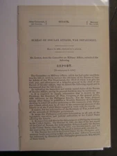 Government Report 1906 Increase Efficiency of Bureau of Insular Affairs War Dept