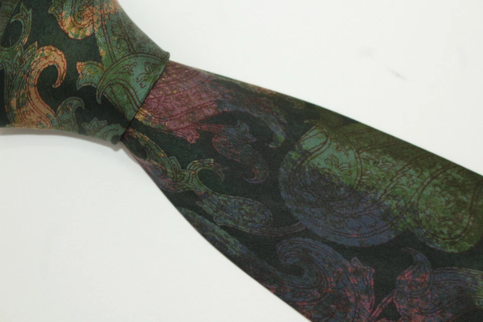 Corbata de seda GUY LAROCHE Hecha en Italia F67921 Foto 3 de 4