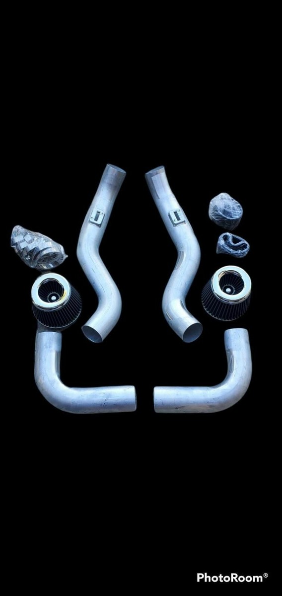 TriggaSpec x UPT 3in Long Tube Intakes G35 G37 350z 370z VQ35HR
