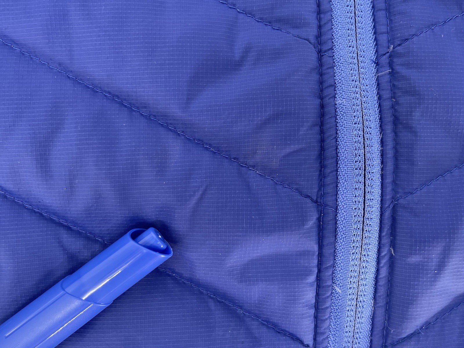 Mountain Hardware Micro Ratio Down Puffer Blue Ja… - image 9