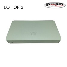 LOT OF 3 - Cisco Meraki MX65-HW Cloud Managed Security Appliance Router