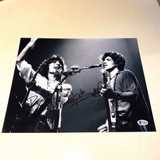 KEITH RICHARDS & RONNIE WOOD signed autographed 11X14 THE ROLLING STONES BECKETT