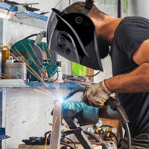 Solar Welding Helmet Auto Darkening True Color Extra Large View Welder Hood Mask - Picture 9 of 18