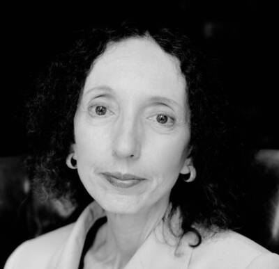 Joyce Carol Oates American writer 2002 Old Photo 1