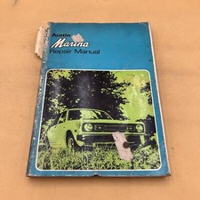 Vintage 1974 Austin Marina Factory Original Repair Owners Manual Second Edition