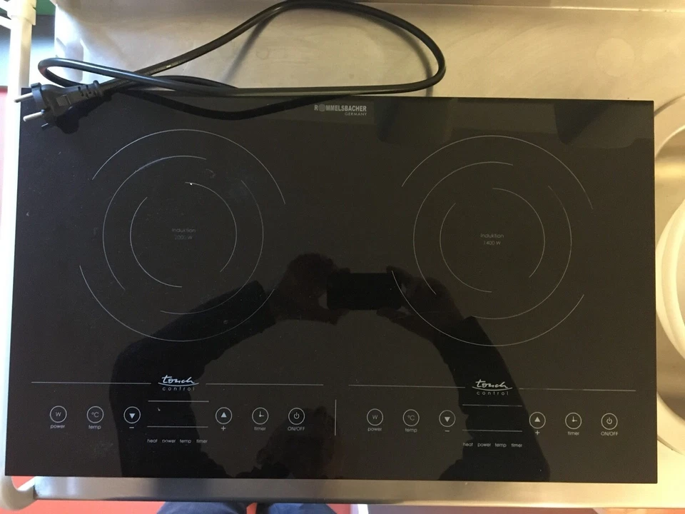 Kofferküche + induktions Herdplatte und Kühlschrank - Bild 4 von 4