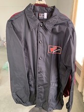 Vintage Aristo Jac Hilton Men's Sz L Black Windbreaker Jacket K40 Electronics