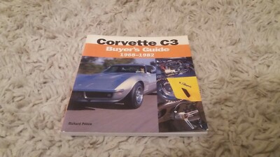 Rare Corvette C3 Buyer's Guide 1968-1982 CAR BOOK chevrolet MOTORBOOKS 2003