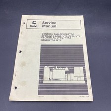 Cummins Onan Control & Generator DFBD/NT4 DFBE/NT5 DFBF/NT6 Service Manual