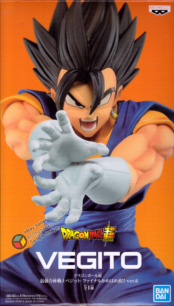 Action Figure Original Bandai Banpresto - Vegetto Final Kamehameha  Dragonball Super - Bragames