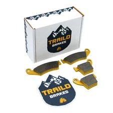 Honda CR125/CR250/CRF250/CRF450 2002-2024 Ceramic Brake Pad Set Front & Rear