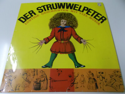 70342 - DER STRUWWELPETER - PHILIPS HÖRSPIEL VINYL LP 1430 DY (DR. H. HOFFMANN)