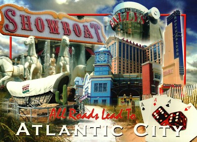 Atlantic City Postcard -- 