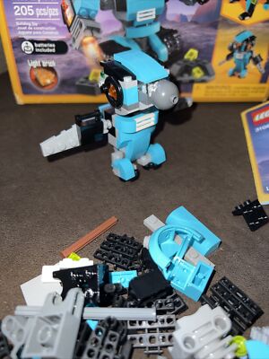 Lego 31062 Creator Robo Explorer 98% complete w/instructions. | eBay