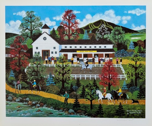 Jane Wooster Scott QUEEN OF THE TRAIL Hand Signed Limited Edition Lithograph Art - Picture 4 of 8