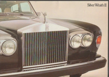 Rolls Royce Silver Wraith Ii Brochure 1977 Kl3149