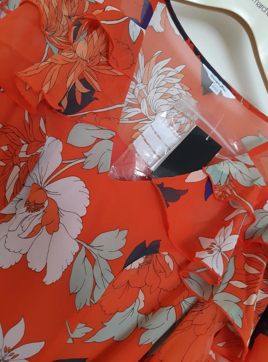Simply be cheap orange dress