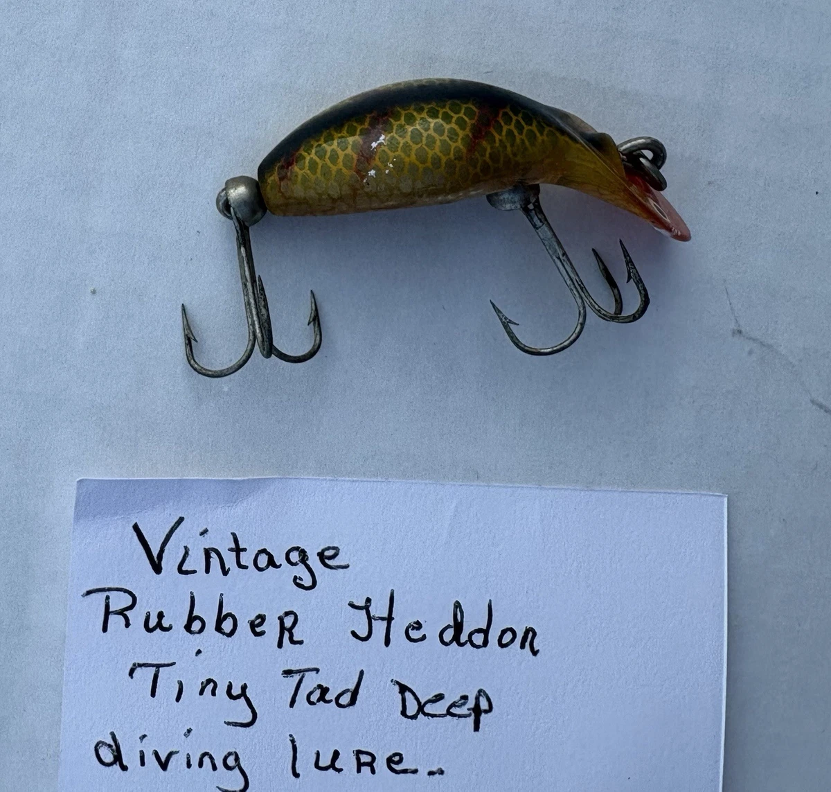 Heddon Rubber Vintage Fishing Lures for sale | eBay