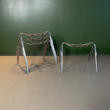 4 X VINTAGE HERMAN MILLER EAMES VITRA DSS CHAIR STACKING BASE 50s 60s