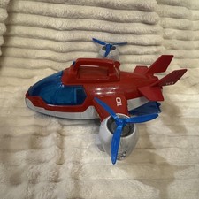 Paw Patrol Air Patroller Cargo Plane Helicopter Airplane Lights Sounds