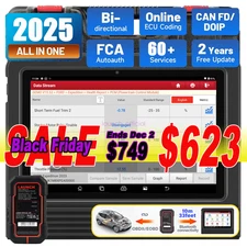 2025 LAUNCH X431 Pros V 5.0 V+ Elite OBD2 Diagnostic Car Scanner Key Coding Tool