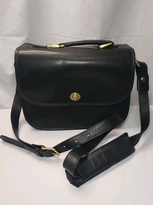 ONA The Palma Black Leather Crossbody Camera Satchel