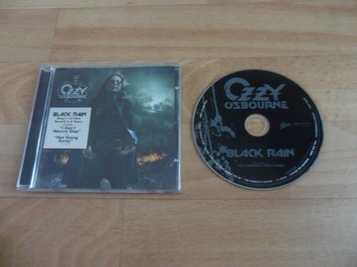 OZZY OSBOURNE - BLACK RAIN (10 TRACK CD ALBUM + ORIGINAL STICKER ON CASE)