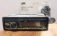 JVC KD-X330BTS Digital Media Receiver Radio Bluetooth MP3 USB AUX Mic Remote