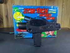 1975 Original Star Trek Phaser Gun With Original Box Missing Parts Untested