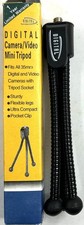 Mini Tripod Digital Camera Video Flexible Legs Pocket Clip NEW Digital Concepts