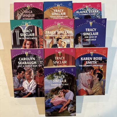 silhouette special edition Book Lot (10) Romance (J9)