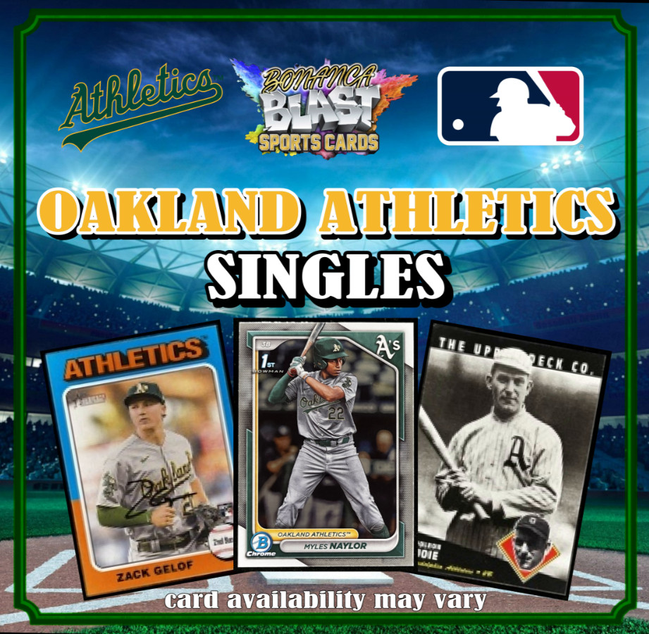 OAKLAND ATHLETICS SINGLES ~ Multiple Players & Years ~ Volume Discounts!