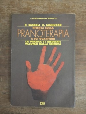 Forschung über Pranotherapie und Heiler Cassoli Iannuzzo 1988 Red